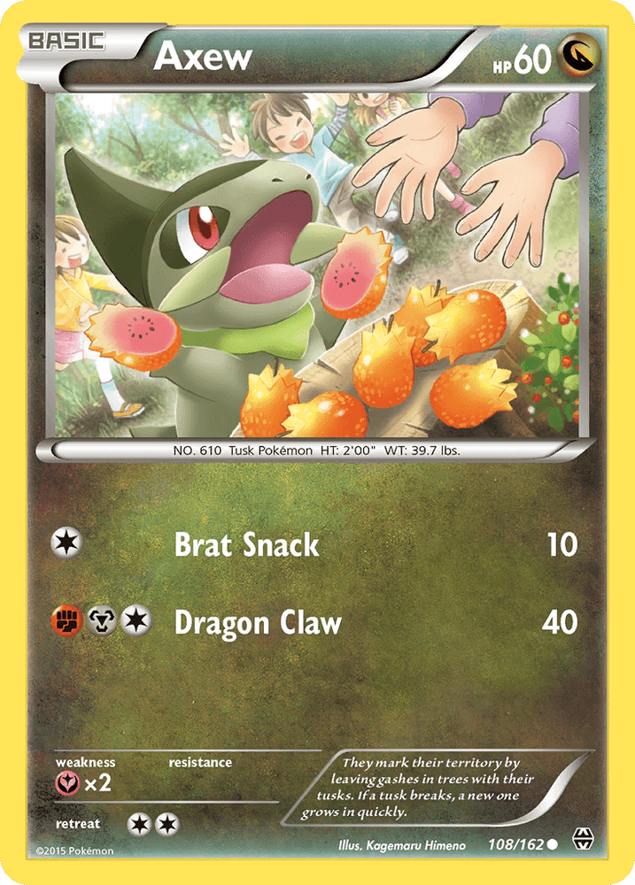 Axew (108/162) [XY: BREAKthrough] (Online Only)