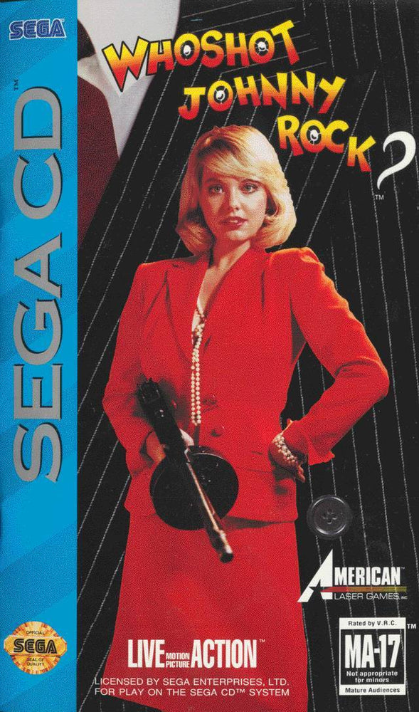 Who Shot Johnny Rock (Sega CD) (ONLINE ORDER ONLY)