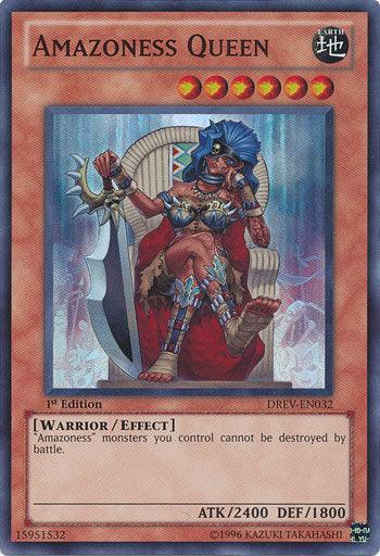 Amazoness Queen [DREV-EN032] Super Rare (ONLINE ORDER ONLY)