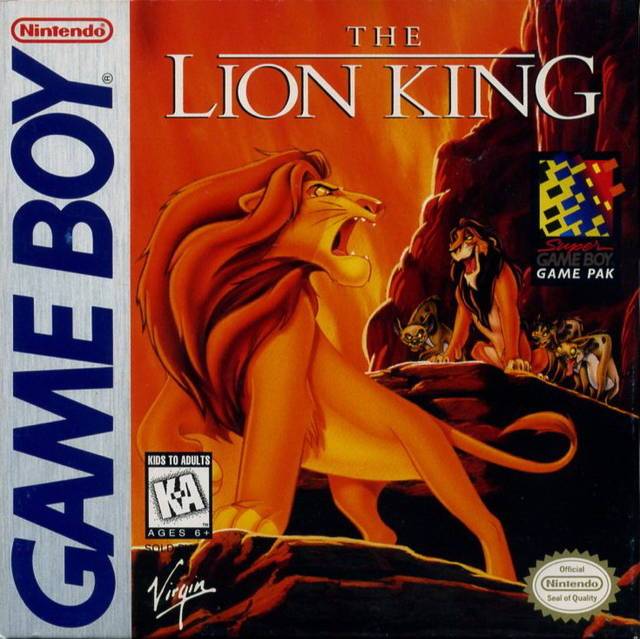 The Lion King (Gameboy) (ONLINE ORDER ONLY)