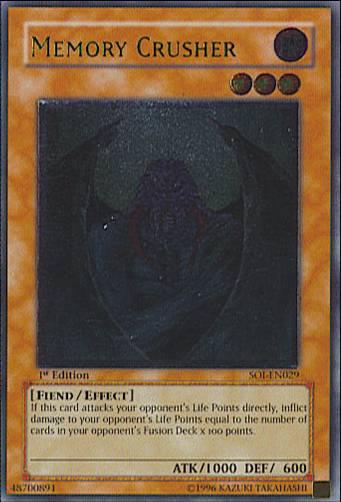 Memory Crusher (UTR) [SOI-EN029] Ultimate Rare (ONLINE ORDER ONLY)
