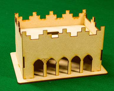 Middle East One Story Building - 28MMDF012-R (Online Order Only)