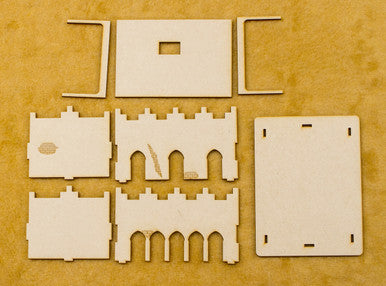 Middle East One Story Building - 28MMDF012-R (Online Order Only)