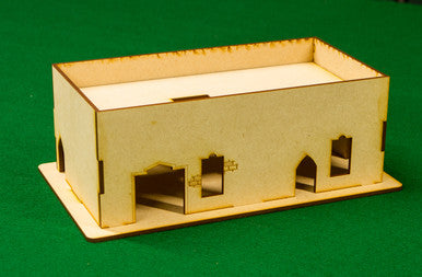 Middle East One Story Building - 28MMDF015-R (Online Order Only)
