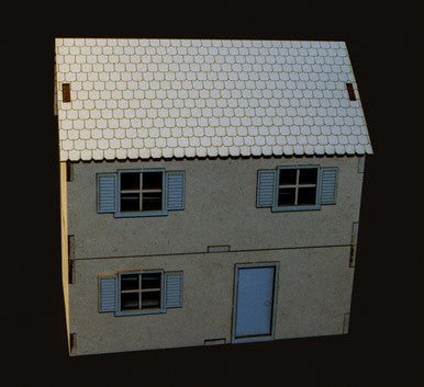 28mm Two Story Country Home - 28MMDF554 (Online Order Only)