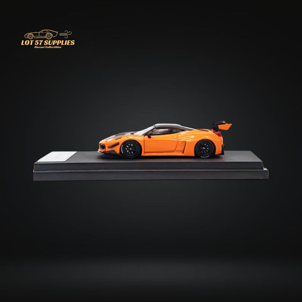 Star Model LBWK 458 GT Orange Deluxe Figure Version 1:64 (ONLINE ORDER ONLY)