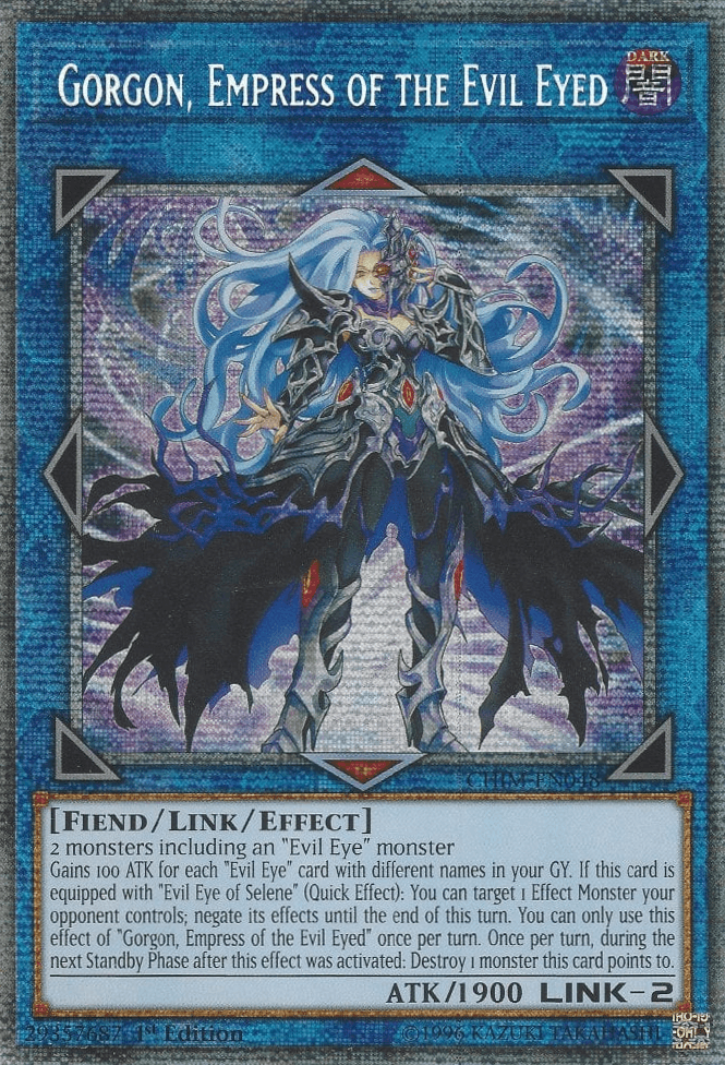Gorgon, Empress of the Evil Eyed (Starlight Rare) [CHIM-EN048] Starlight Rare (ONLINE ORDER ONLY)