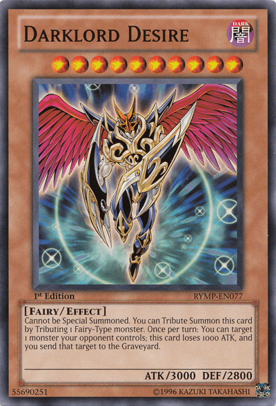 Darklord Desire [RYMP-EN077] Common (ONLINE ORDER ONLY)