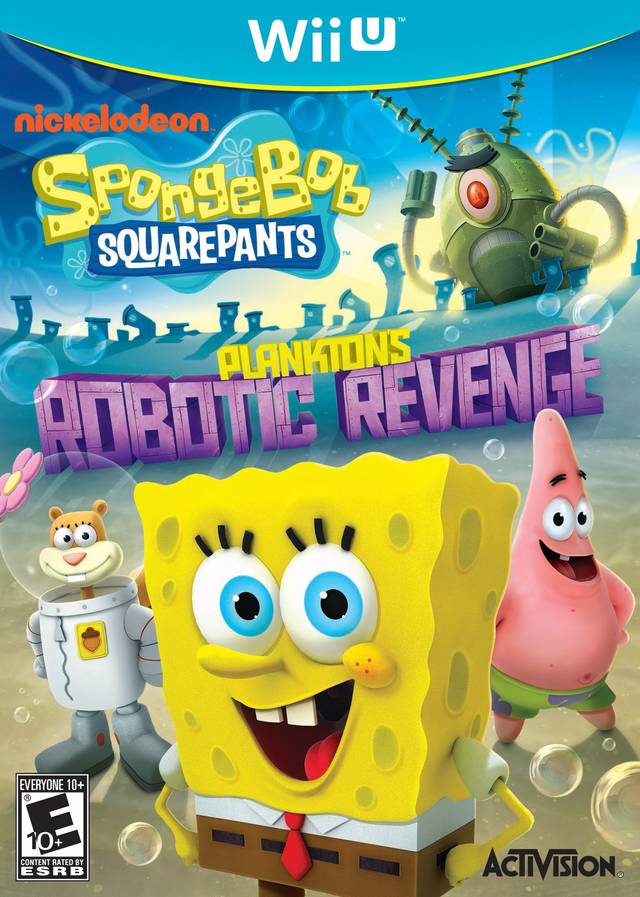 Spongebob Squarepants Plankton's Robotic Revenge (Nintendo WiiU) (ONLINE ORDER ONLY)