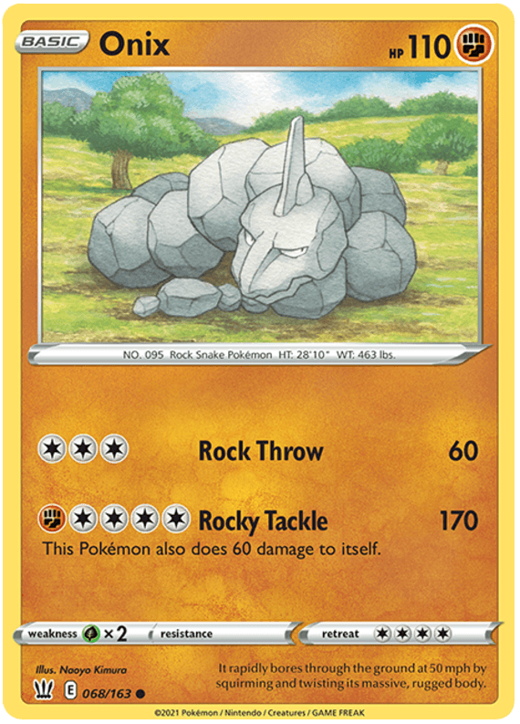 Onix (068/163) [Sword & Shield: Battle Styles] (Online Only)