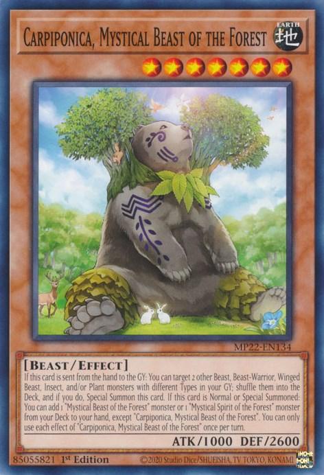 Carpiponica, Mystical Beast of the Forest [MP22-EN134] Common (ONLINE ORDER ONLY)