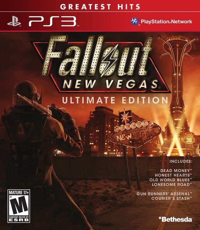 Fallout: New Vegas - Ultimate Edition (Greatest Hits) Bundle [Game + Strategy Guide] (PlayStation 3) (Online Only)