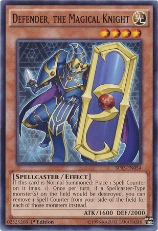 Defender, The Magical Knight [BP03-EN054] Common (ONLINE ORDER ONLY)
