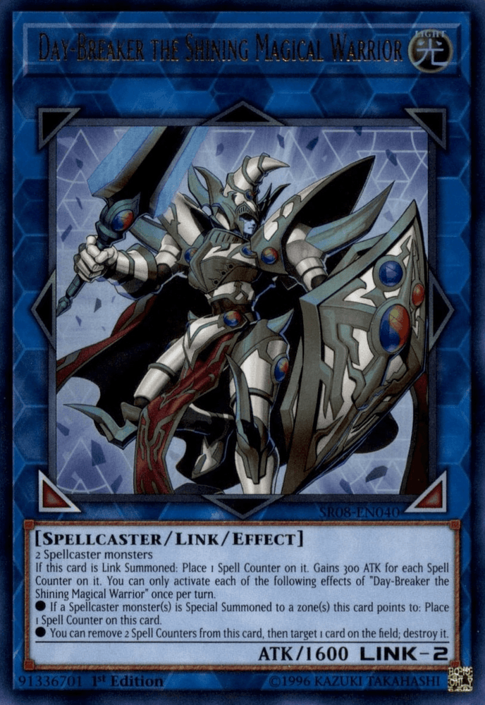 Day-Breaker the Shining Magical Warrior [SR08-EN040] Ultra Rare (ONLINE ORDER ONLY)