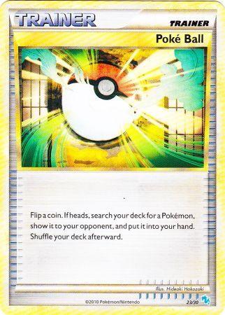 Poke Ball (23/30) [HeartGold & SoulSilver: Trainer Kit - Gyarados] (Online Only)