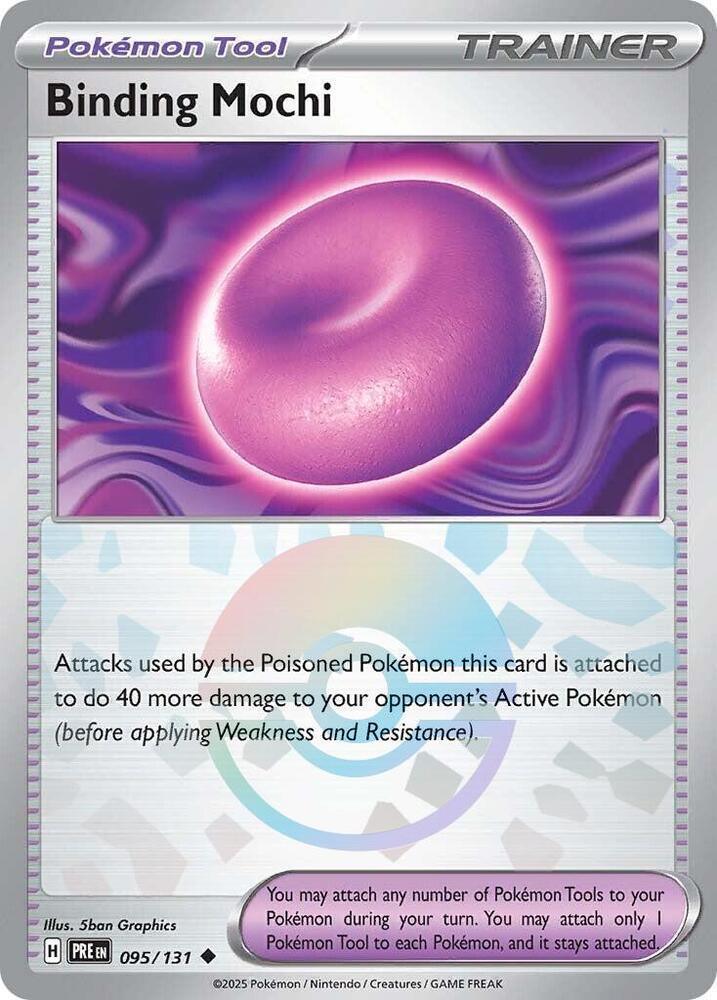 Binding Mochi (095/131) (Poke Ball Pattern) [Scarlet & Violet: Prismatic Evolutions] (Online Only)