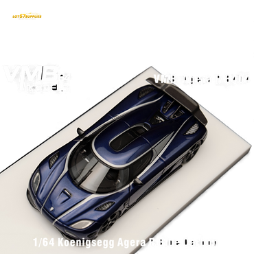 (Pre-Order) VMB Koenigsegg Agera R - Blue Carbon 1:64 (ONLINE ORDER ONLY)