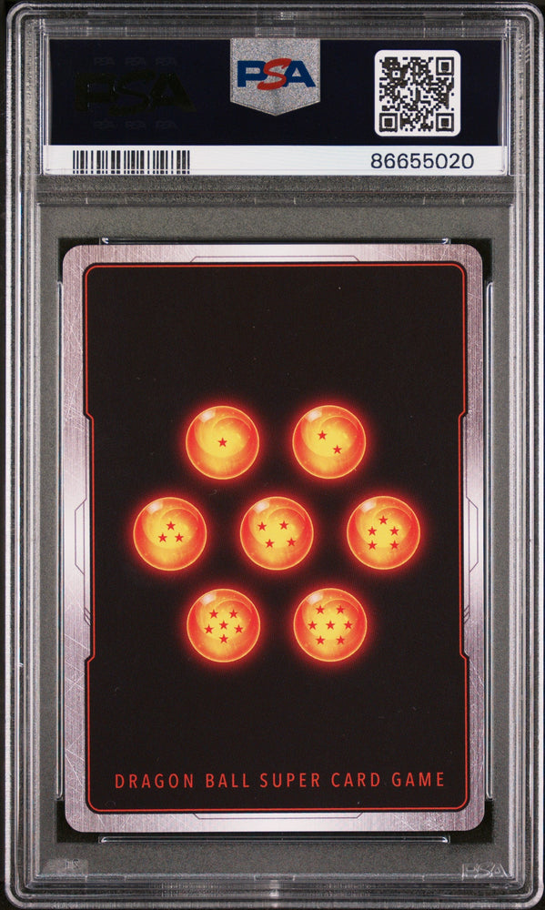 2022 DRAGON BALL SUPER DAWN OF THE Z-LEGENDS SS VEGETA, BRS/STRGTH #P-401 PSA 10 (Online Order Only)