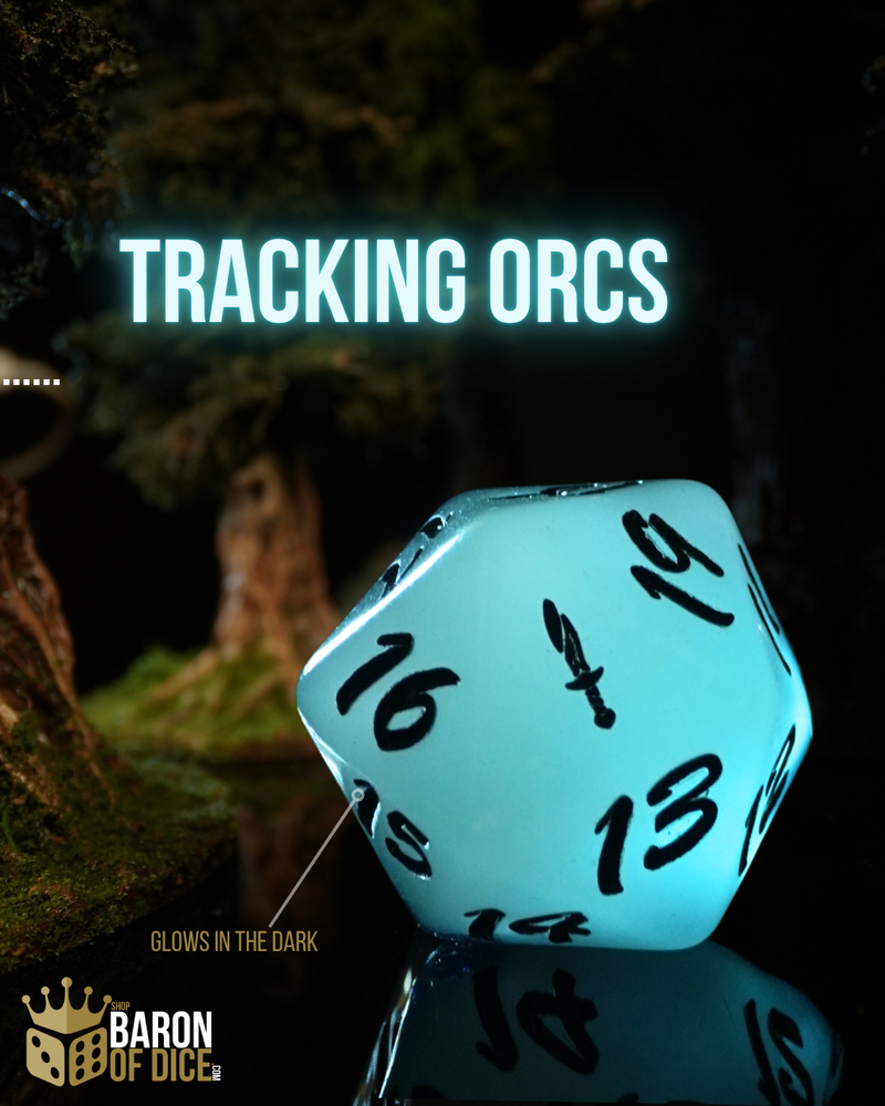 Oversized D20 Spindown | The Known World - Set of 6