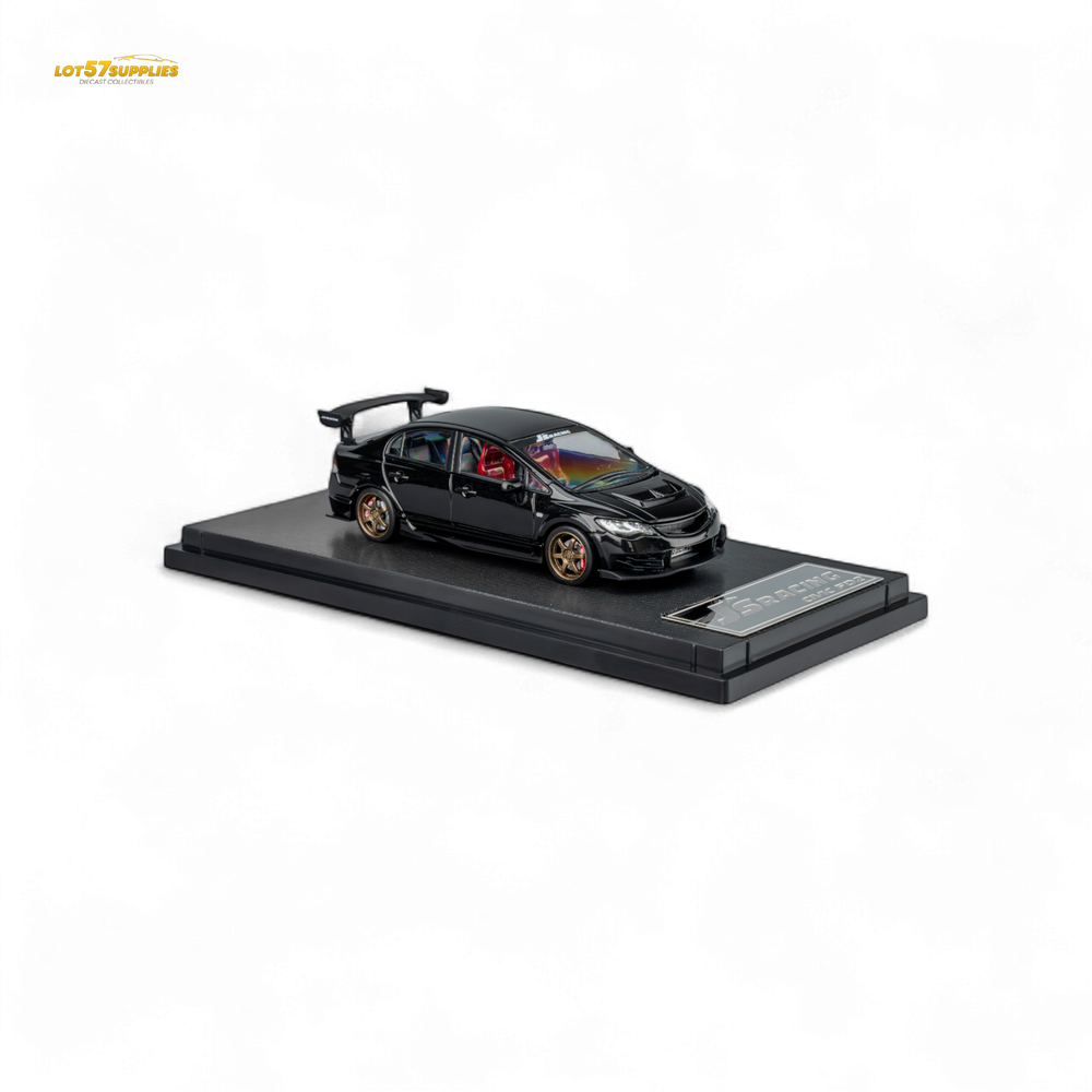 (Pre-Order) Microturbo Custom FD2 J'S Racing - Metallic Black 1:64 (ONLINE ORDER ONLY)