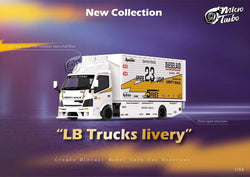 MicroTurbo HINO 300 Custom Truck LBWK Silhouette Lighting #23 1:64 (ONLINE ORDER ONLY)