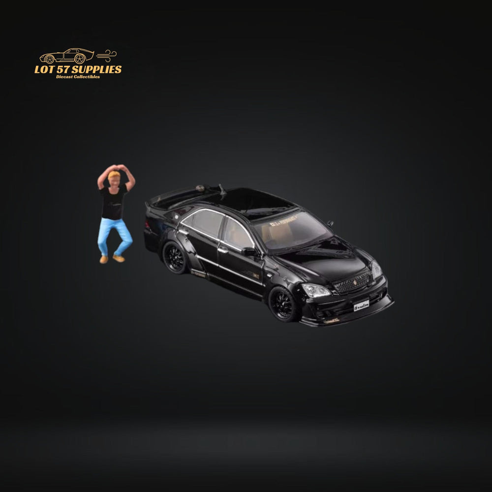 Star Model Toyota Crown 12th Gen MK12 LBWK Black Figure Version 1:64 (ONLINE ORDER ONLY)
