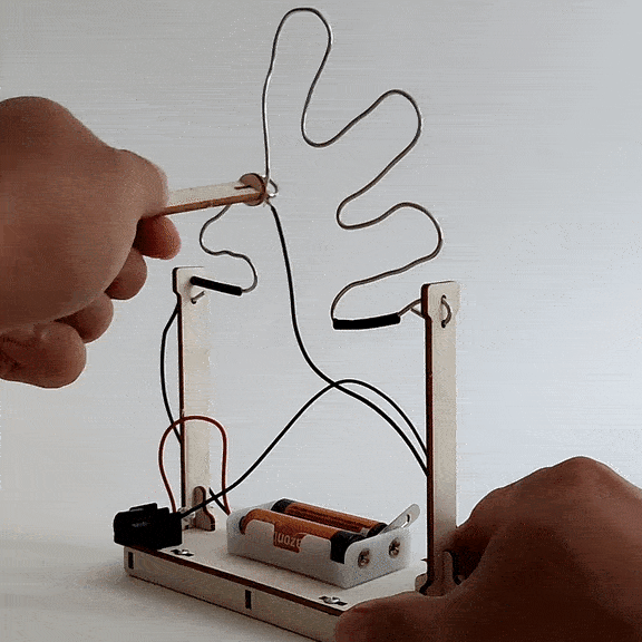 Buzz Wire Game DIY Kit, Educational STEM Toy (ONLINE ORDER ONLY)
