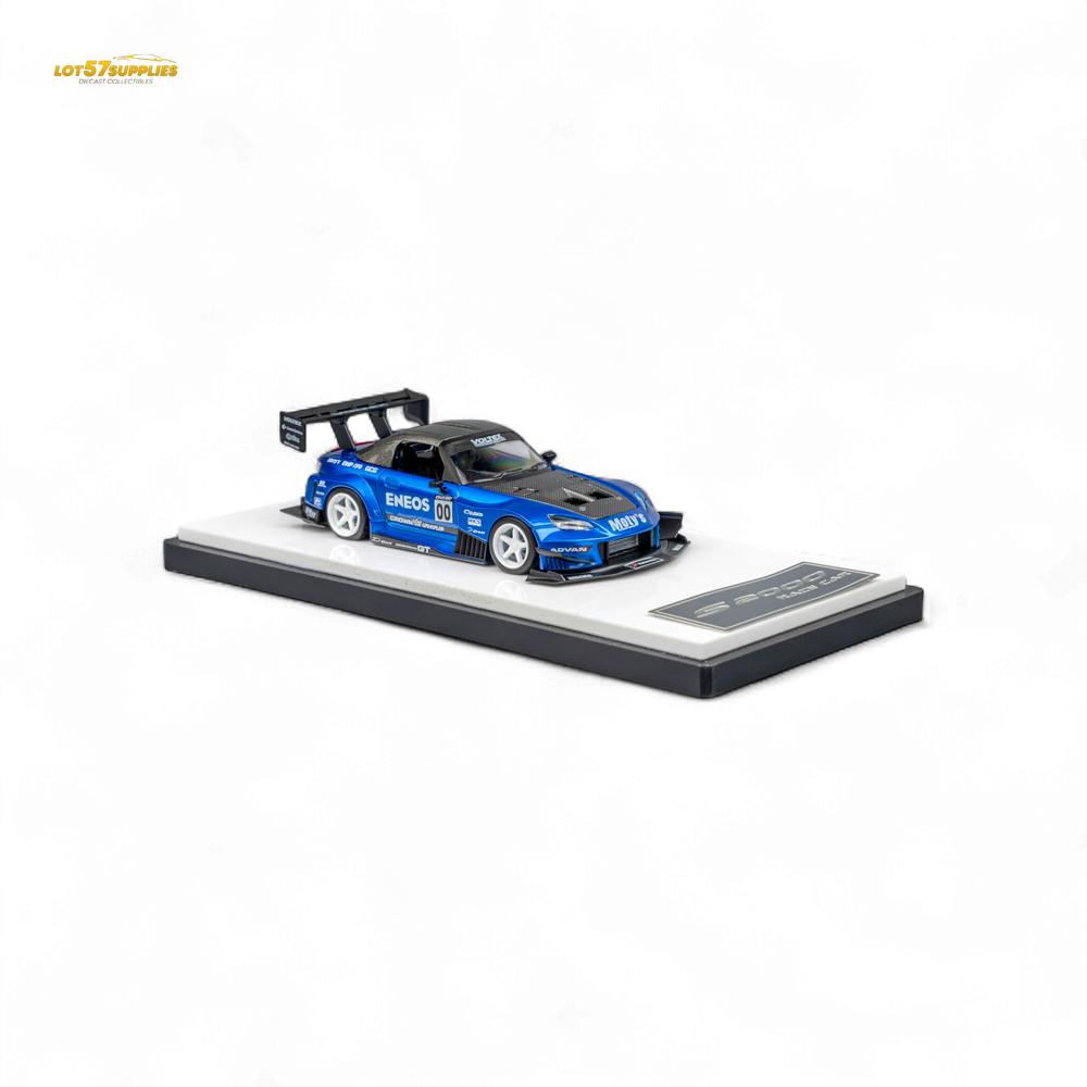 MicroTurbo Honda S2000 ENEOS #00 TOP FUEL - Candy Blue 1:64