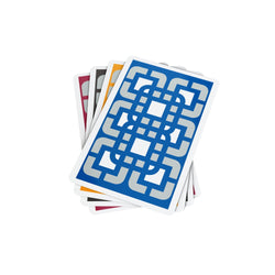 All-Plastic Baron Bridge Playing Card (Slightly Larger Index) - Boxed Double Deck