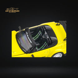 MicroTurbo Honda S2000 JS Racing Indy Yellow Pearl 1:64