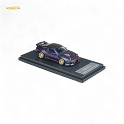 MicroTurbo Custom 180SX Spirit Rei - Purple Chameleon GMHS 2025 Special Edition 1:64 (ONLINE ORDER ONLY)