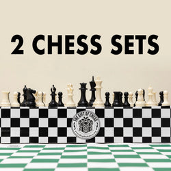 The Gift of Chess - 2 Lightweight Chess Sets  (Online Order Only)