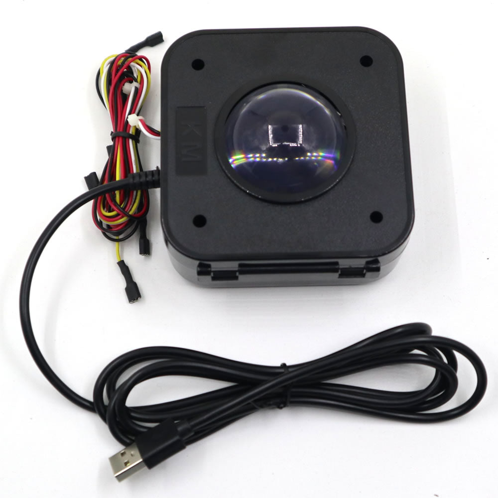 RAC-Trackball USB Arcade Game Trackball Mouse Illuminated LED USB Connector (Online Only)