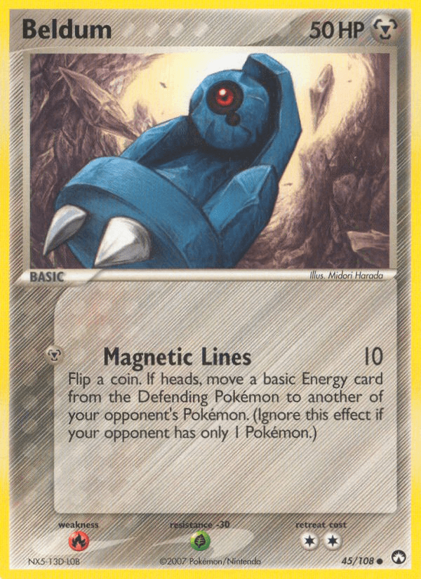 Beldum (45/108) [EX: Power Keepers] (Online Only)