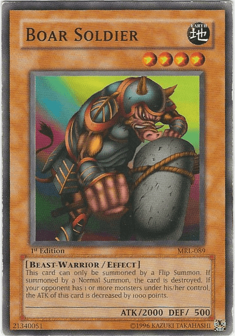 Boar Soldier [MRL-089] Common (ONLINE ORDER ONLY)