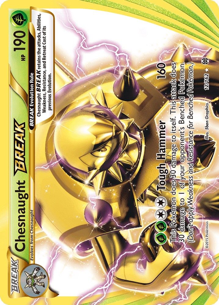 Chesnaught BREAK (12/162) [XY: BREAKthrough] (Online Only)
