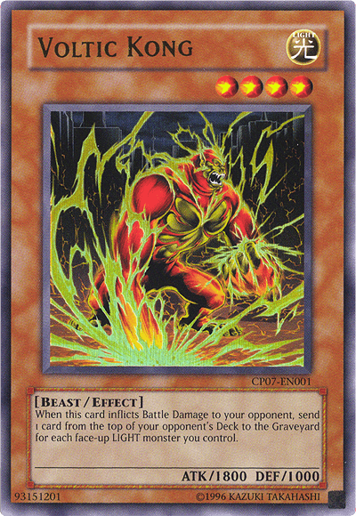 Voltic Kong [CP07-EN001] Ultra Rare (ONLINE ORDER ONLY)
