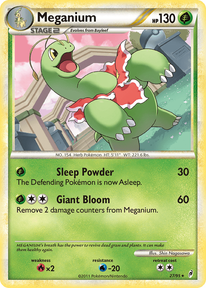 Meganium (27/95) [HeartGold & SoulSilver: Call of Legends] (Online Only)