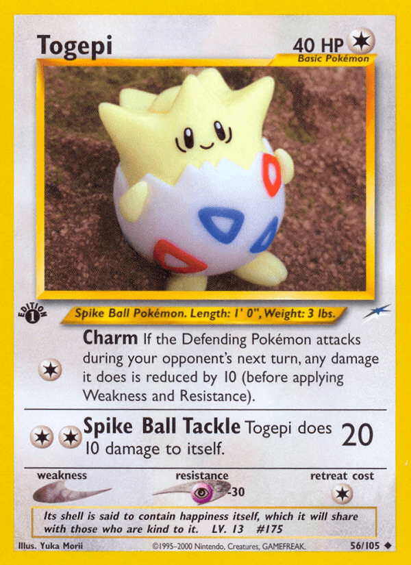 Togepi (56/105) [Neo Destiny 1st Edition] (Online Only)