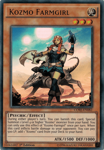 Kozmo Farmgirl [CORE-EN082] Ultra Rare (ONLINE ORDER ONLY)
