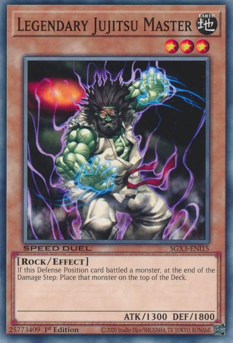 Legendary Jujitsu Master [SGX3-ENI15] Common (ONLINE ORDER ONLY)