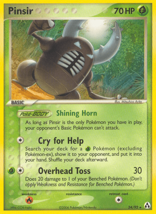 Pinsir (24/92) [EX: Legend Maker] (Online Only)