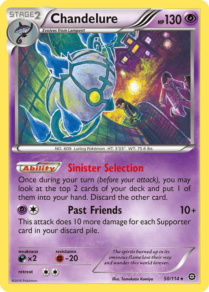Chandelure (50/114) [XY: Steam Siege] (Online Only)