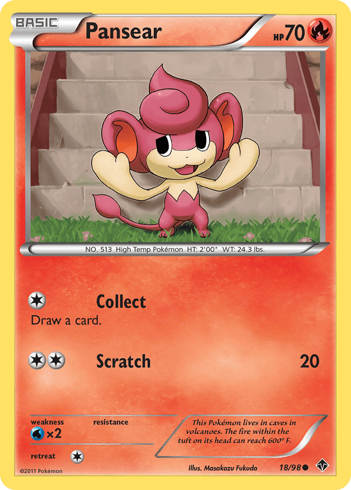 Pansear (18/98) [Black & White: Emerging Powers] (Online Only)
