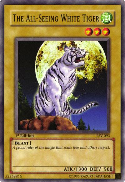 The All-Seeing White Tiger [PSV-093] Common (ONLINE ORDER ONLY)