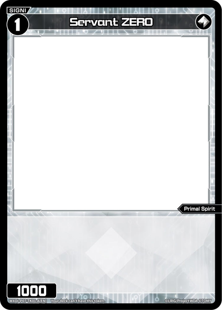 Servant ZERO // [Virus] (WXDi-P07-TK01-AP[EN]) [Welcome Back Diva -Lostorage-]