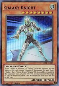 Galaxy Knight (Purple) [LDS2-EN049] Ultra Rare (ONLINE ORDER ONLY)