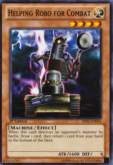 Helping Robo For Combat [BP02-EN019] Common (ONLINE ORDER ONLY)