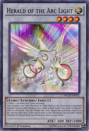 Herald of the Arc Light [NECH-EN052] Super Rare (ONLINE ORDER ONLY)
