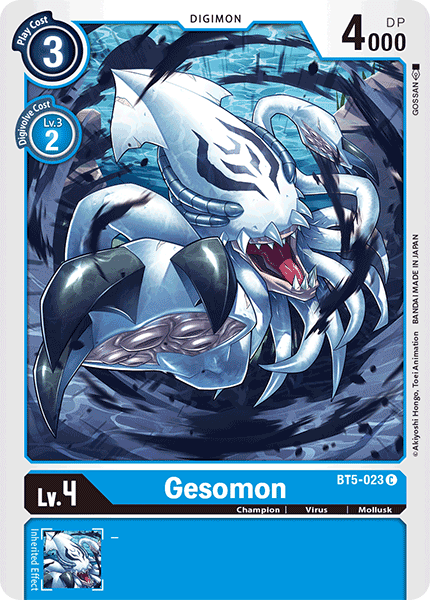 Gesomon [BT5-023] [Battle of Omni] (ONLINE ORDER ONLY)